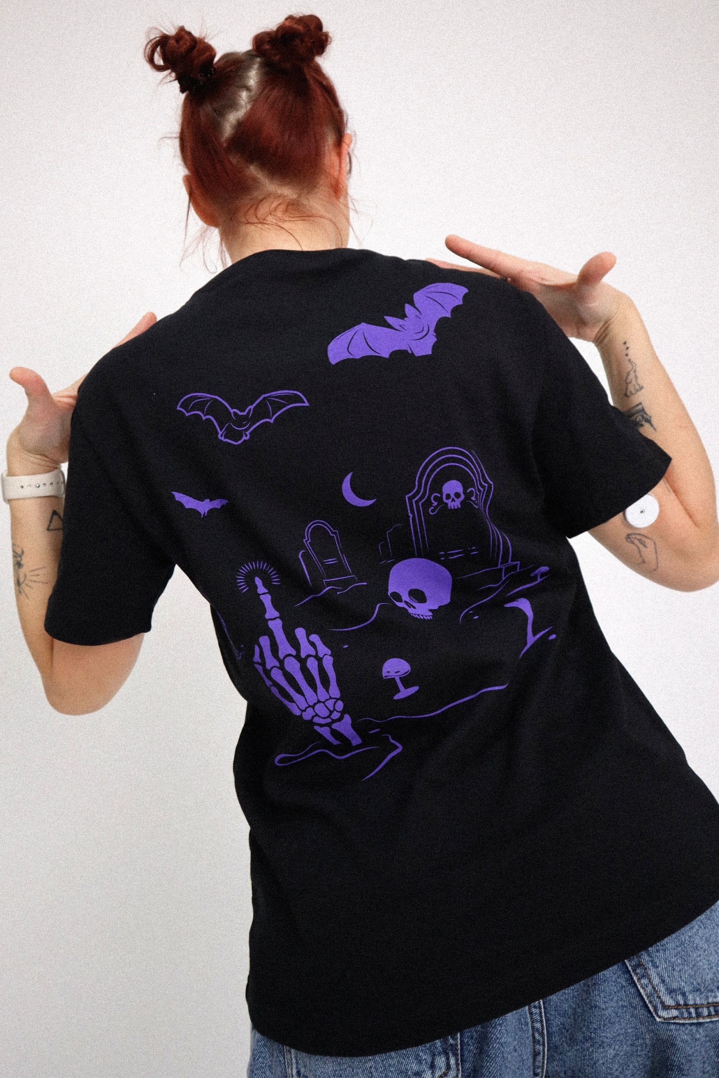 Jestem zajebista i ch*j: czarny T-shirt BEZ CENZURY - edycja limitowana🦇